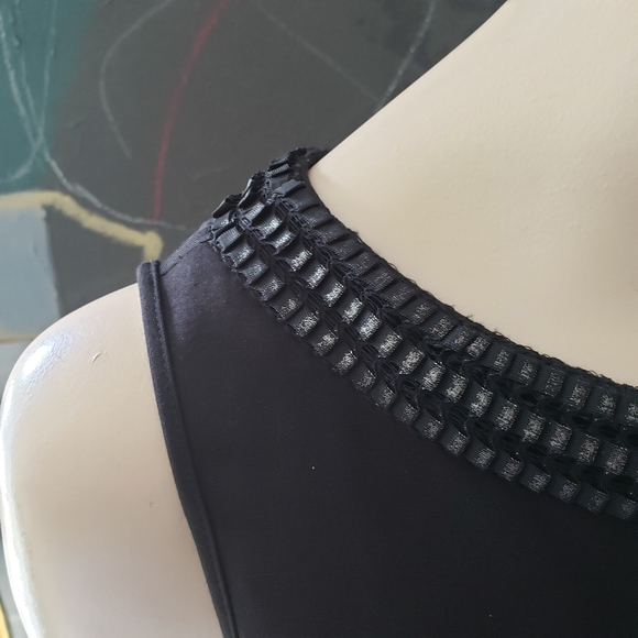 Tadashi Shoji | Jersey Gown with Foil Print Detail - Picture 7 of 14